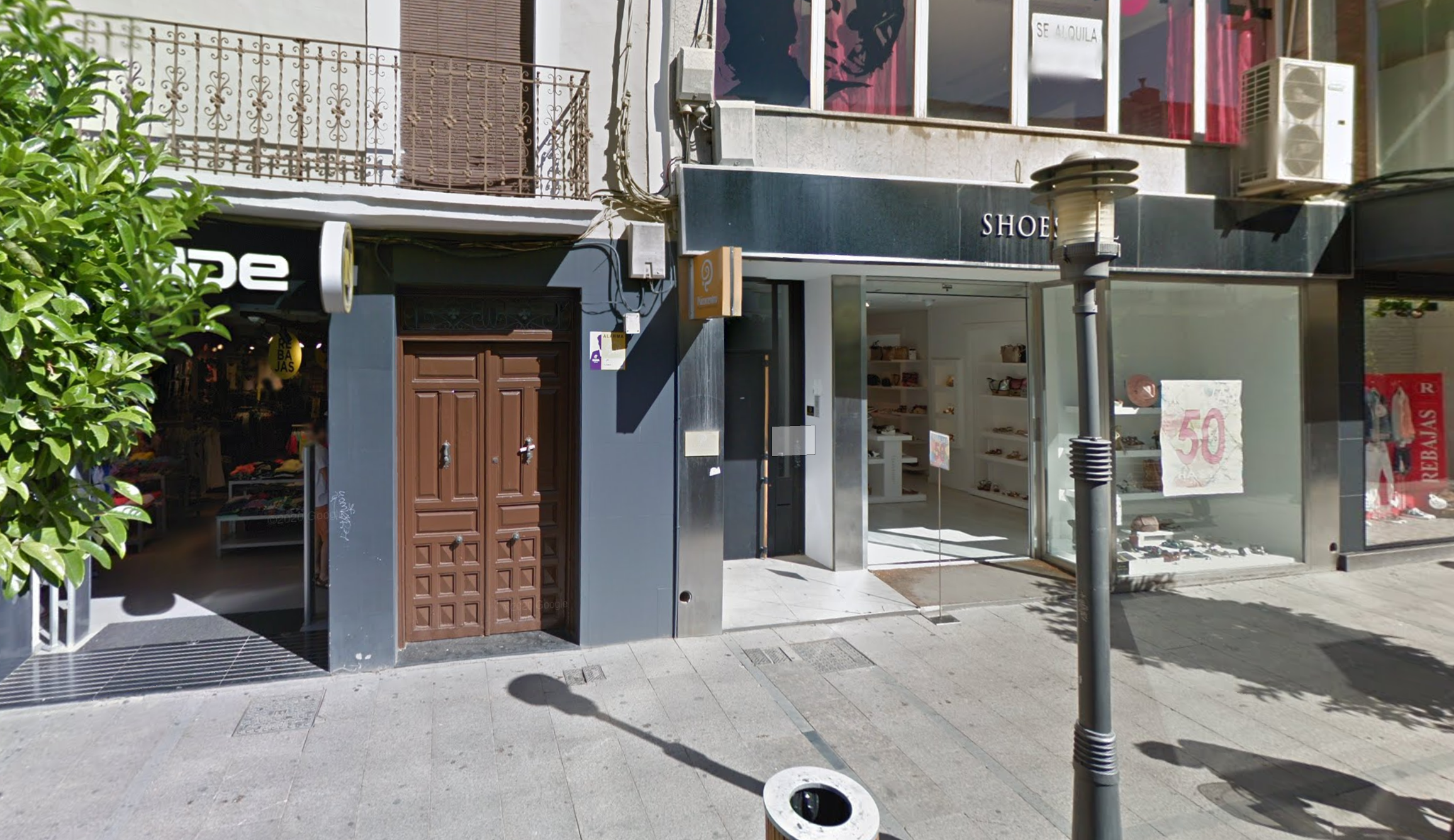 Nuestra vista de la calle central