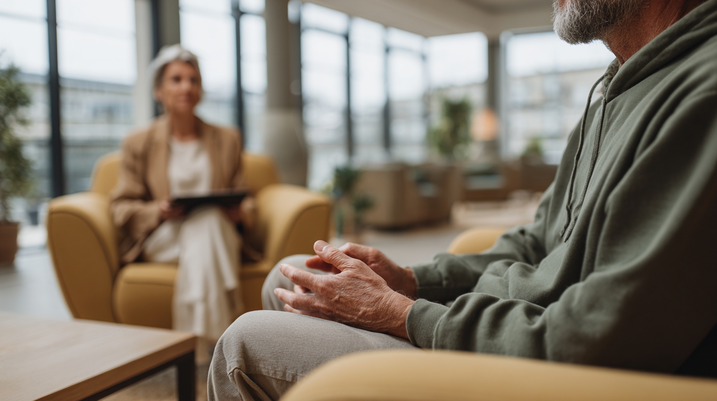 Una sesión de terapia en Psicocentro Alcázar